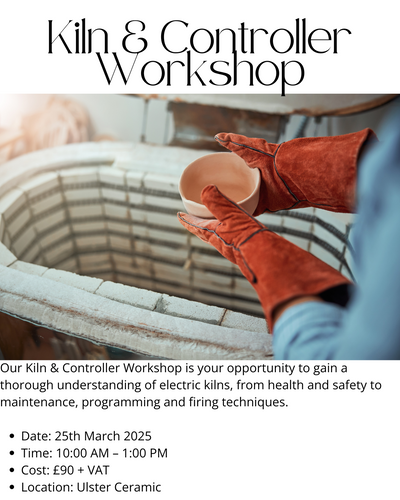 Kiln & Controller Workshop MARCH 2025